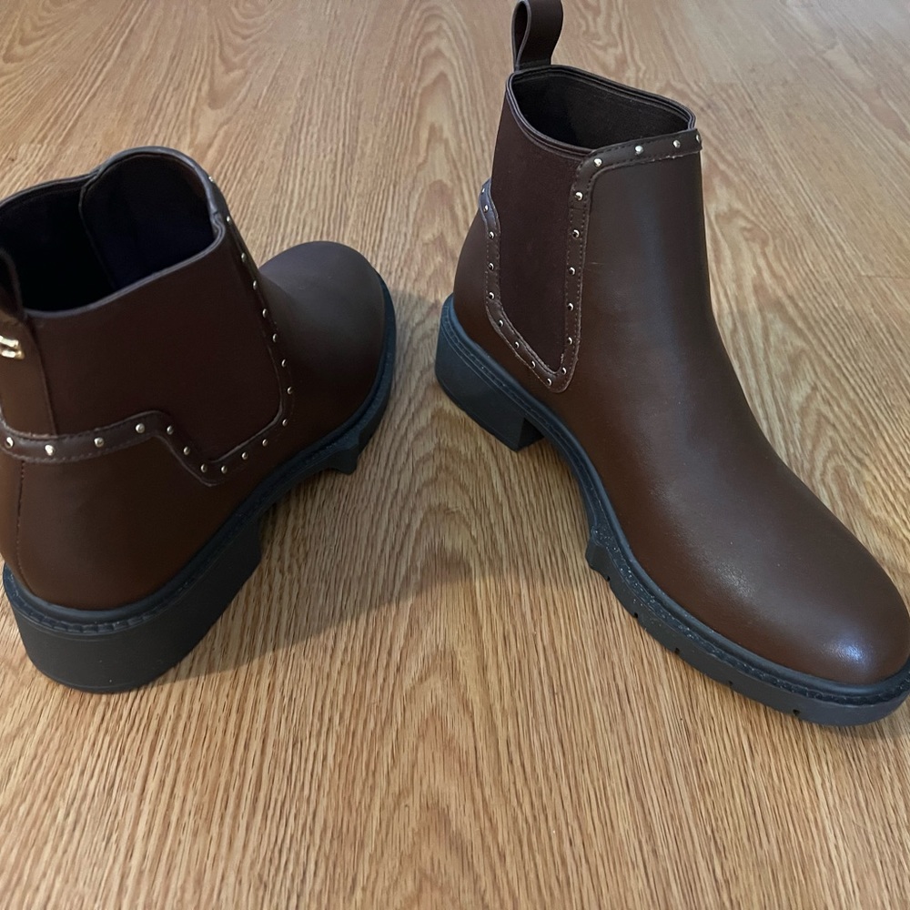 Coach Brown Shoe Boots